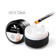 Carregar imagem no visualizador da galeria, Venalisa supply 15 ml strong thin Jelly led UV soak off cover pink clear nail art Camouflage UV Builder gel Extend nail gel