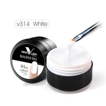 Carregar imagem no visualizador da galeria, Venalisa supply 15 ml strong thin Jelly led UV soak off cover pink clear nail art Camouflage UV Builder gel Extend nail gel